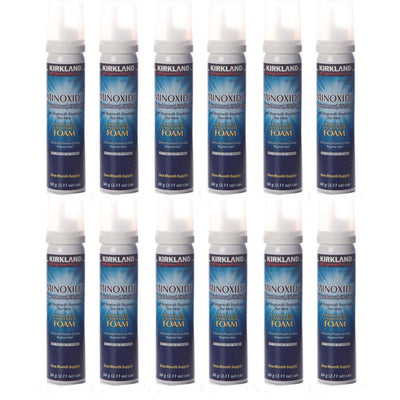 カークランドシグネチャー ミノキシジル5% 泡フォーム 12本 ロゲイン 男性用 自宅まで追跡あり