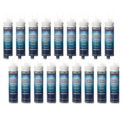 カークランドシグネチャー ミノキシジル5% 泡フォーム 18本 ロゲイン 男性用 自宅まで追跡あり