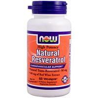 レスベラトロール 60カプセル Natural Resveratrol Now社