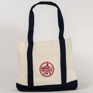 即納！肩からずれおちにくい♪トレーダージョーズ TRADER JOE'S トートバッグ エコバッグ トレジョ