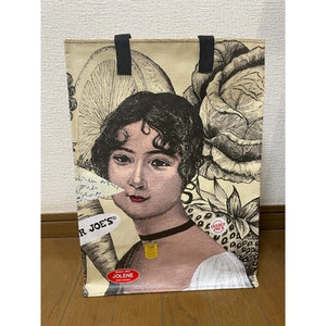 即納！トレーダージョーズ TRADER JOE'S ウーマン HOME COOKING WITH JOE エコバック トレジョ