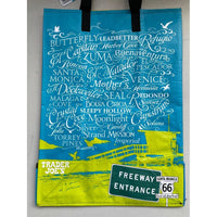 即納！トレーダージョーズ TRADER JOE'S サウスCal アボカドトレジョ マチ付きエコバッグ