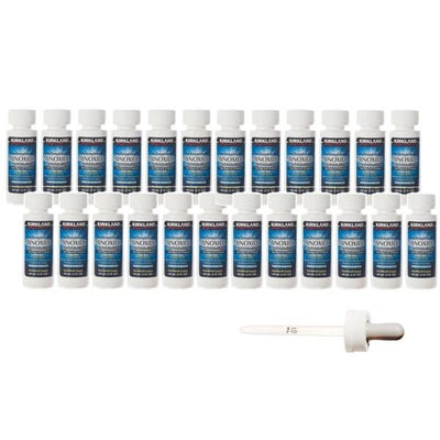 【メガセット 60ml×24本】カークランドシグネチャー ミノキシジル5% ロゲイン 男性用 育毛剤  純正スポイト付 自宅まで追跡あり